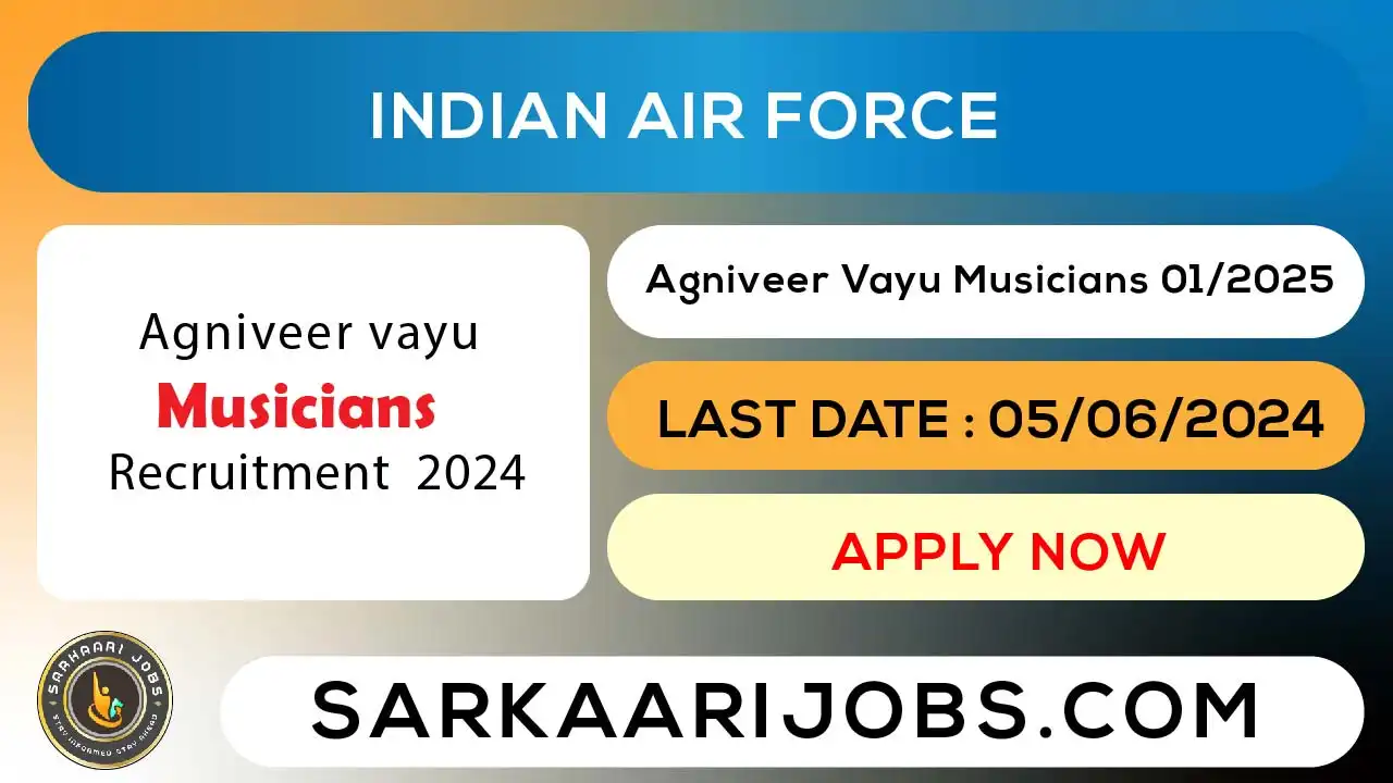 Agniveervayu Musician Recruitment