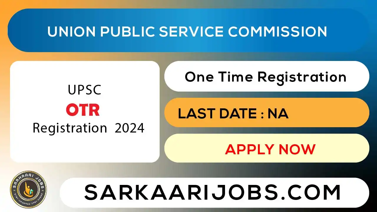 UPSC OTR