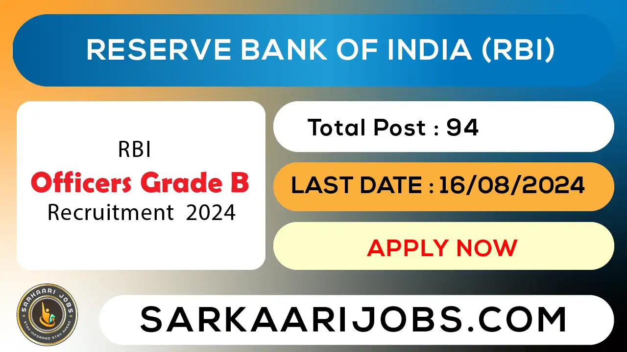 RBI Officers Grade B 2024 Phase II Admit Card