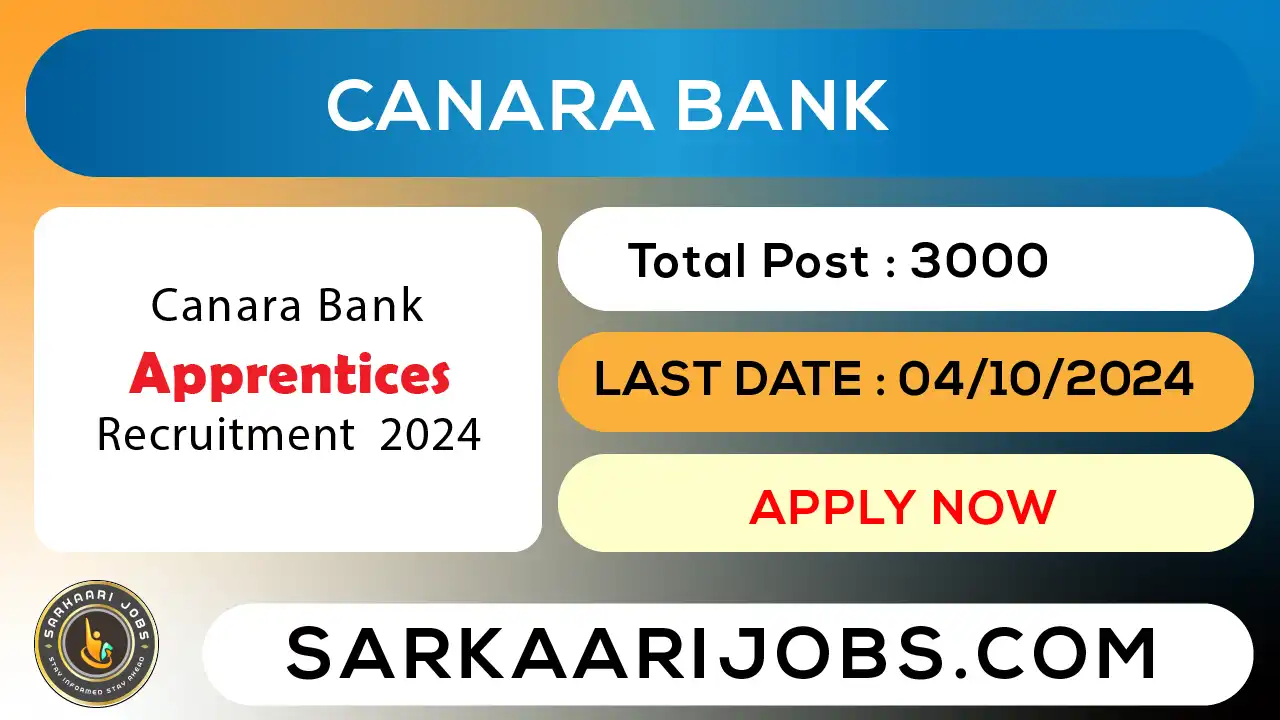 Canara Bank Apprentices Result 2024 Sarkaari Jobs