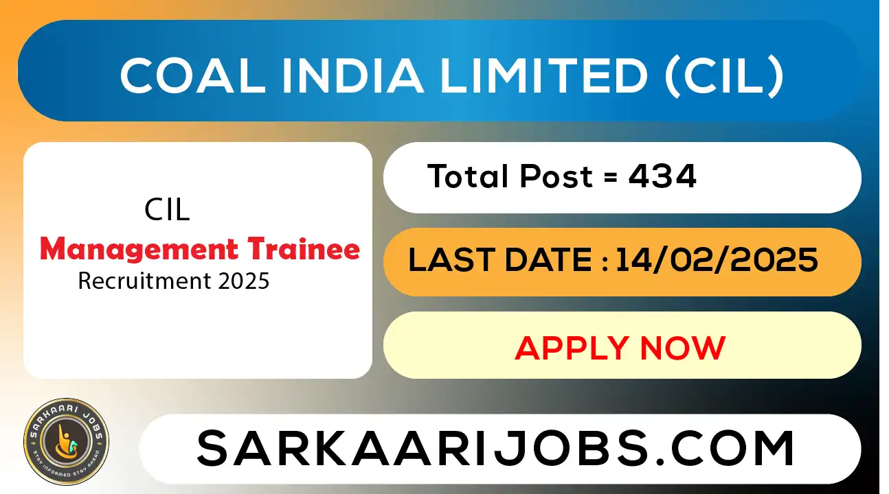 CIL Management Trainee Recruitment 2025